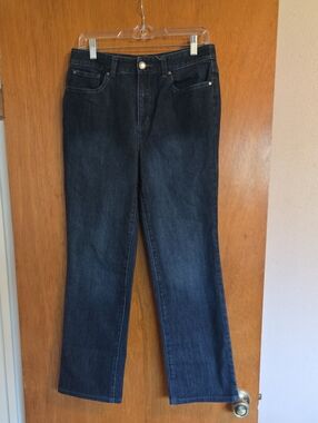 Christoper & Banks Dark Blue 5 Pocket Straight-Leg Jeans